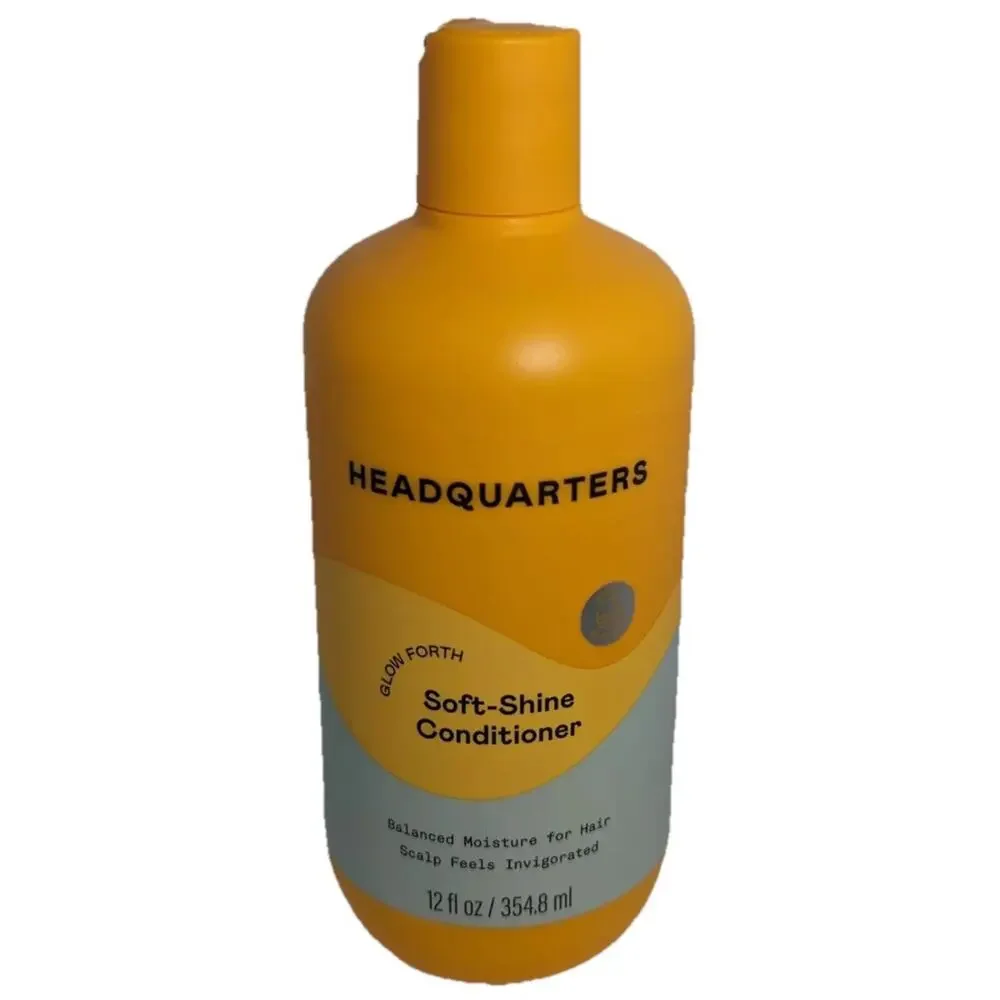Headquarters Soft-Shine Conditioner Balanced Scalp &Hair Each 12 Oz NEW